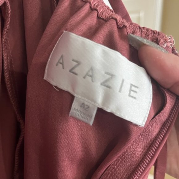 NWT AZAZIE DESERT ROSE BRIDESMAID/PROM/HOMECOMING DRESS - SZ 2 - Picture 6 of 7